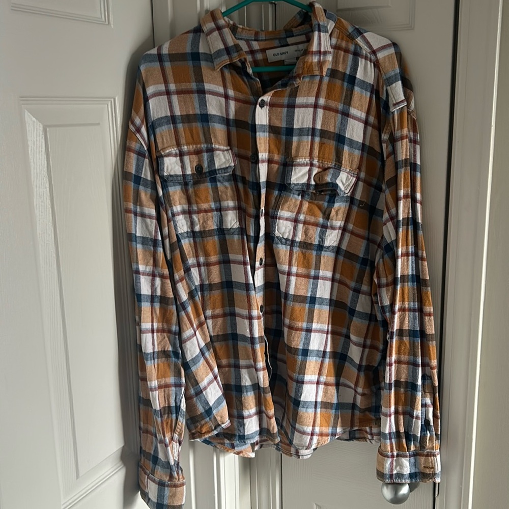 Men’s Button-Down Pullover